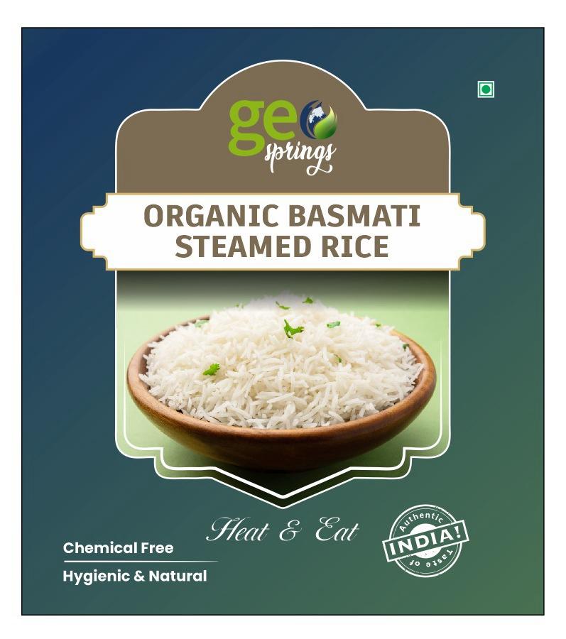 Organic Basmati Steamed Rice