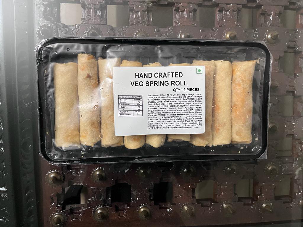 Handcrafted Veg Spring Roll