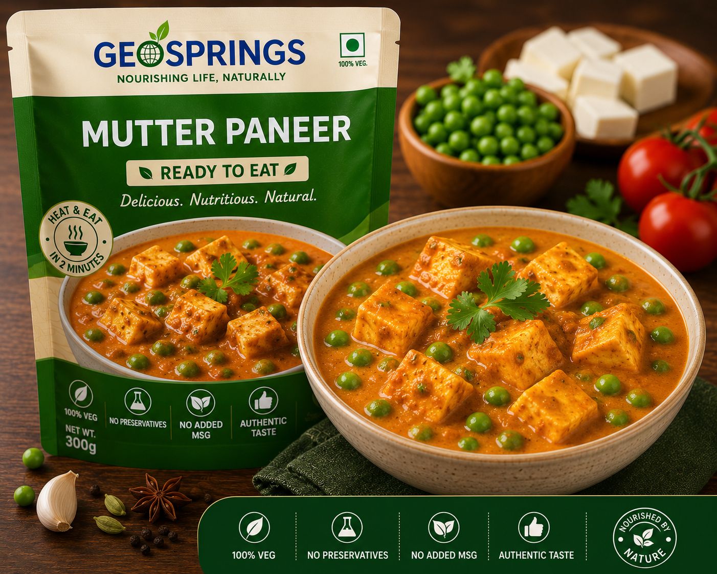 Mutter Paneer