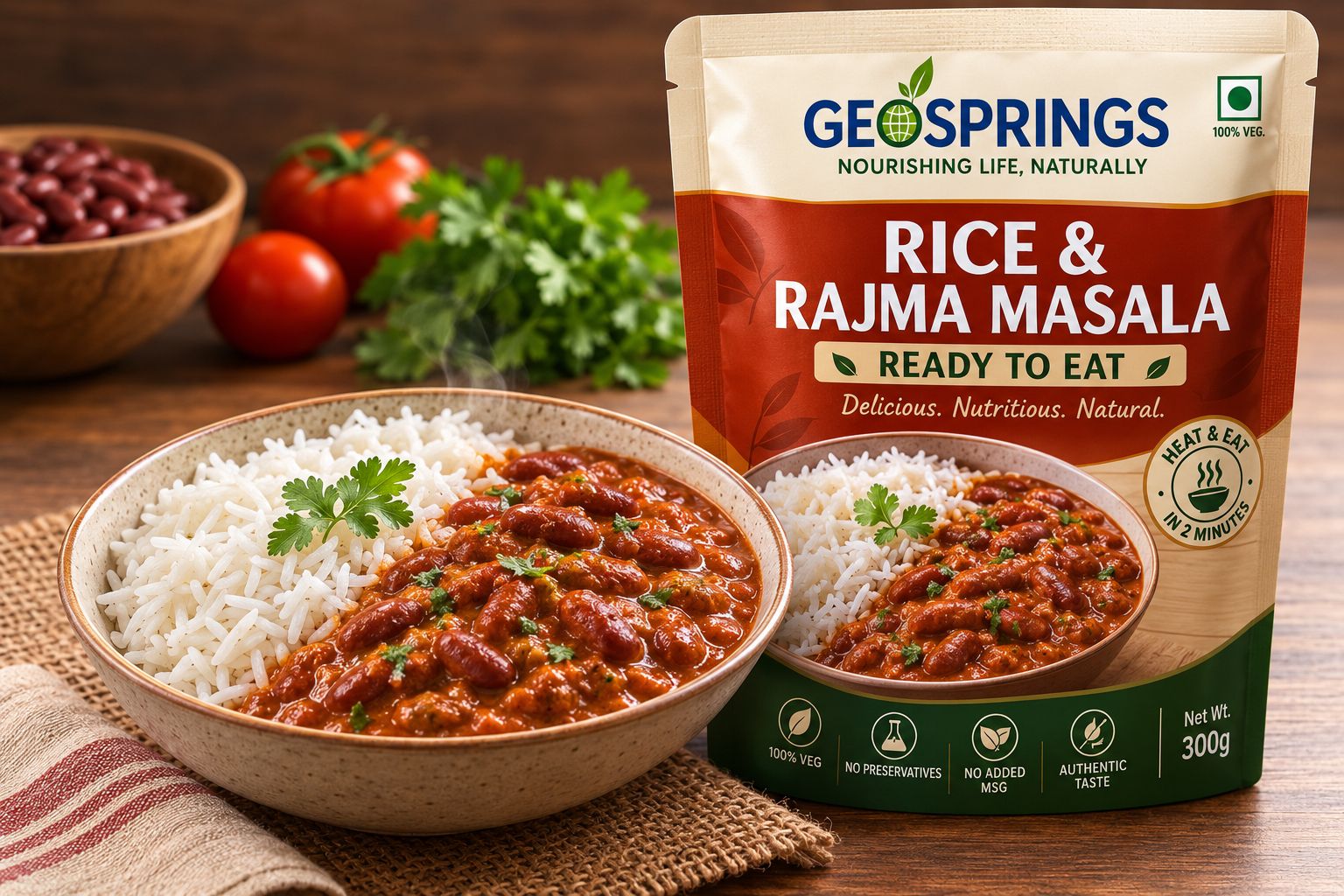 Rice & Rajma Masala